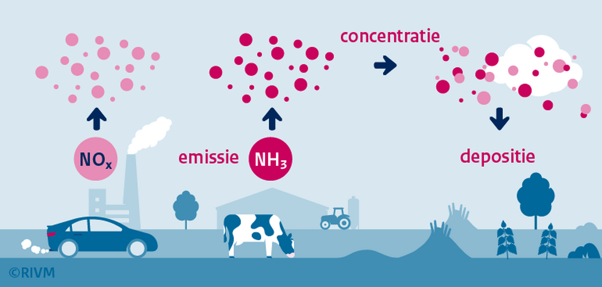 Stikstof infographic