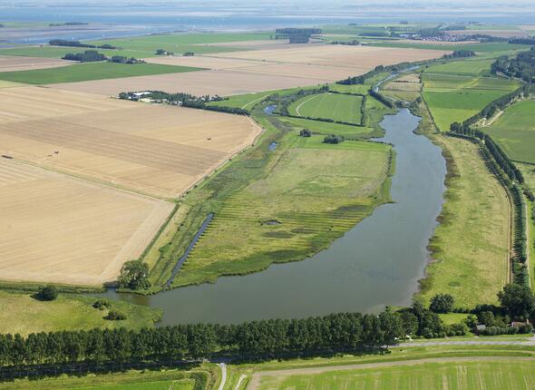 Luchtfoto De Schenge