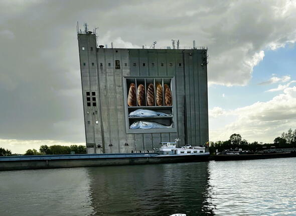 Kunst in de haven