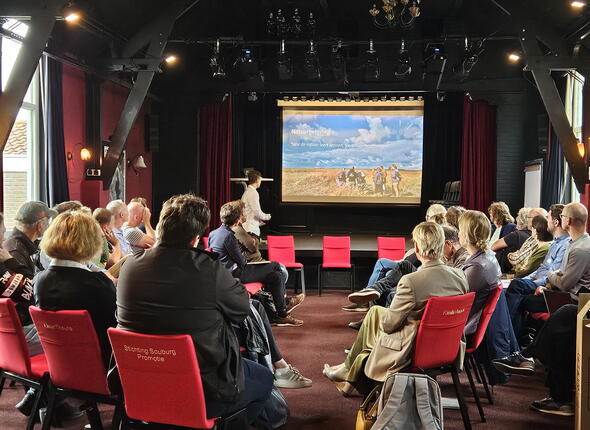 5e bijeenkomst Welzinge en Schorerpolder in theater in Ritthem
