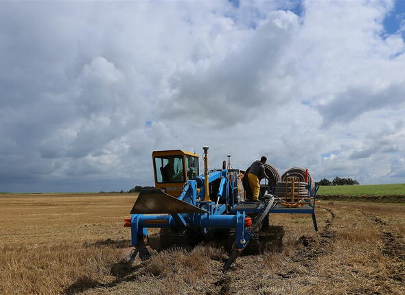 Drainage in landbouw