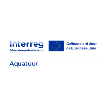Logo van Interreg Vlaanderen Nederland Aquatuur
