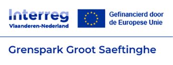 Interreg Vlaanderen-Nederland. Gefinancierd door de Europese Unie. Grenspark Groot Saeftinghe
