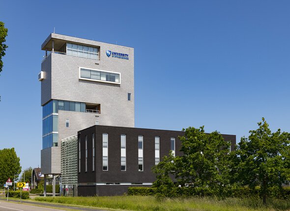 De HZ-toren waarin het Delta Climate Center is gevestigd