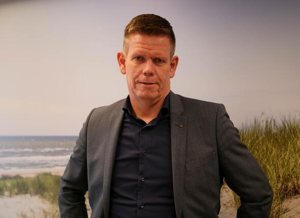 Voorzitter Marinus Schroevers