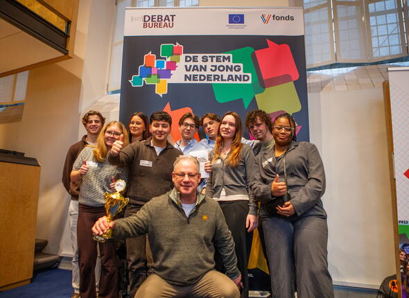 Scheldemond College wint de debatwedstrijd De Stem van Jong Nederland in 2026