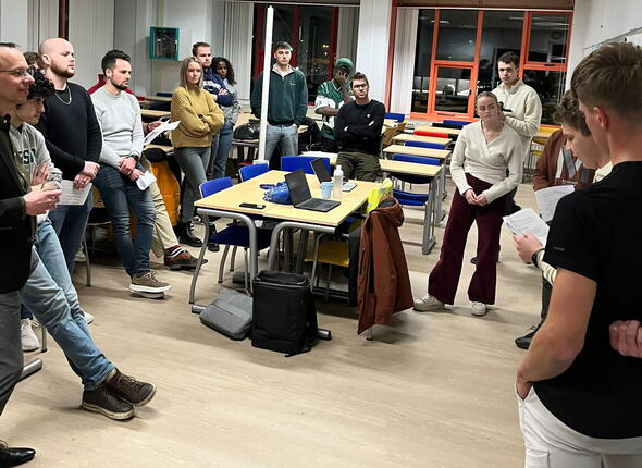 Presentatie-avond door HZ studenten