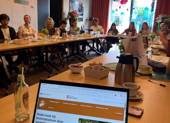 Gebiedenaanpak Walcheren - Presentatie aan WUR studenten