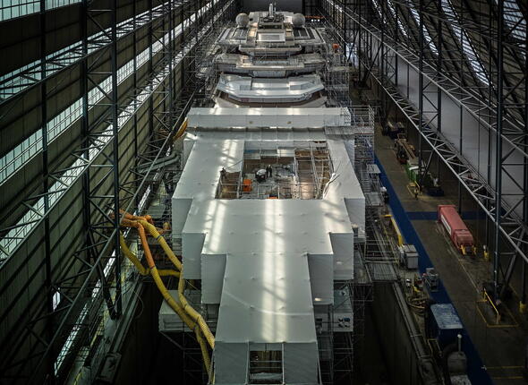 Foto van Locatelli van innovatief schip bij Damen