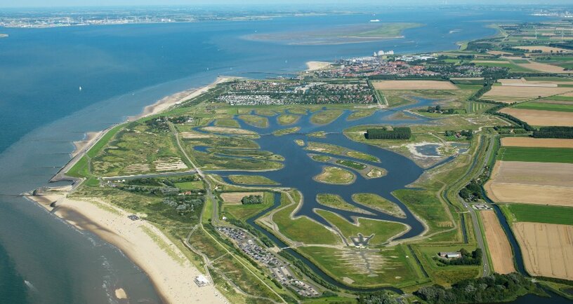 Waterdunen luchtfoto