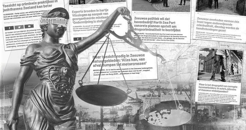 Diverse berichten uit PZC over georganiseerde criminaliteit