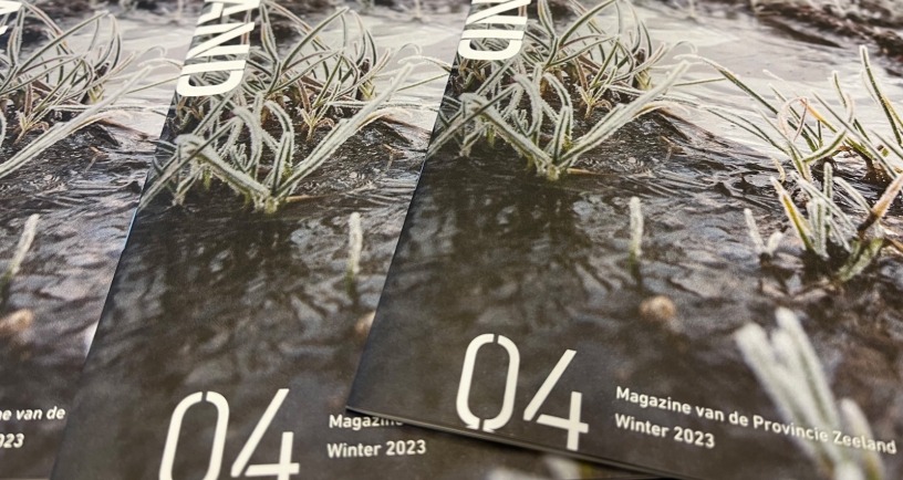 Cover IN ZEELAND magazine 04. Winter 2023