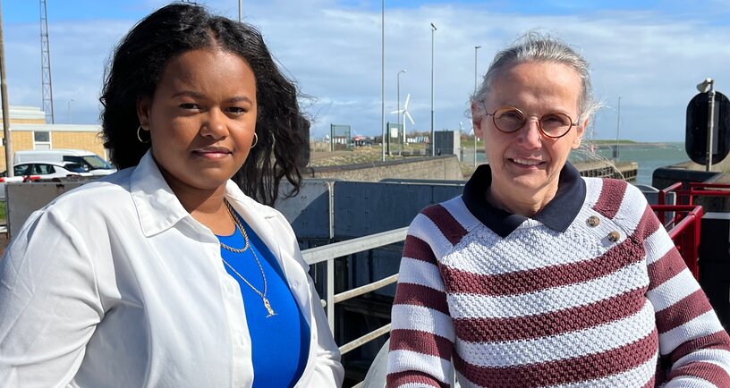 Jeni-lee Ignacio en Elly van Zetten