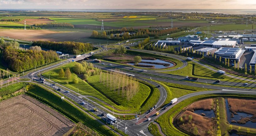 Luchtfoto Zanddijk
