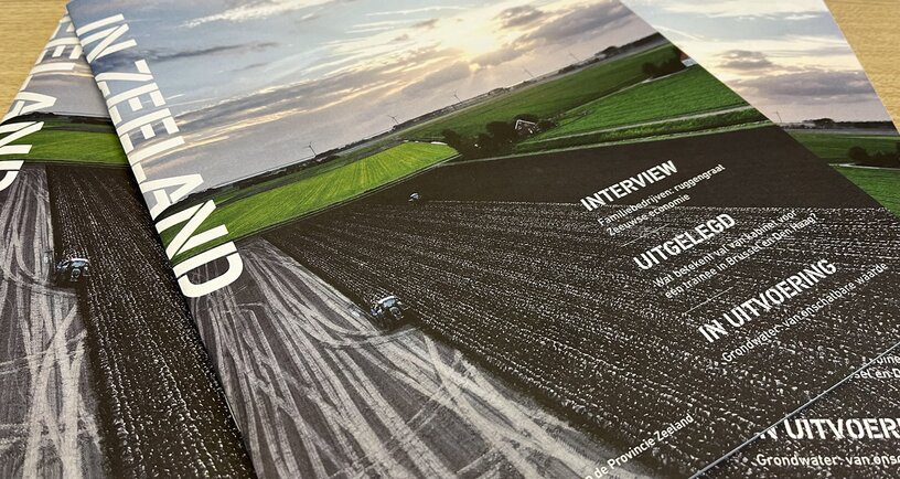 Cover IN ZEELAND magazine, editie 7, najaar 2023