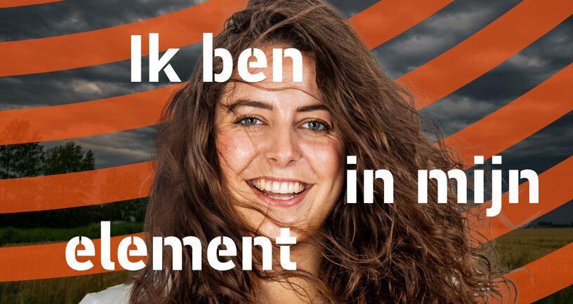 Amke Bruijnzeel. Ik ben in mijn element