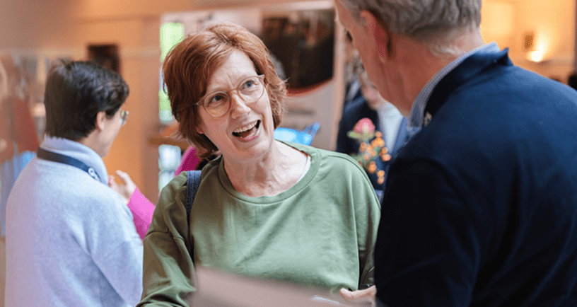 Ondernemer in gesprek met adviseur