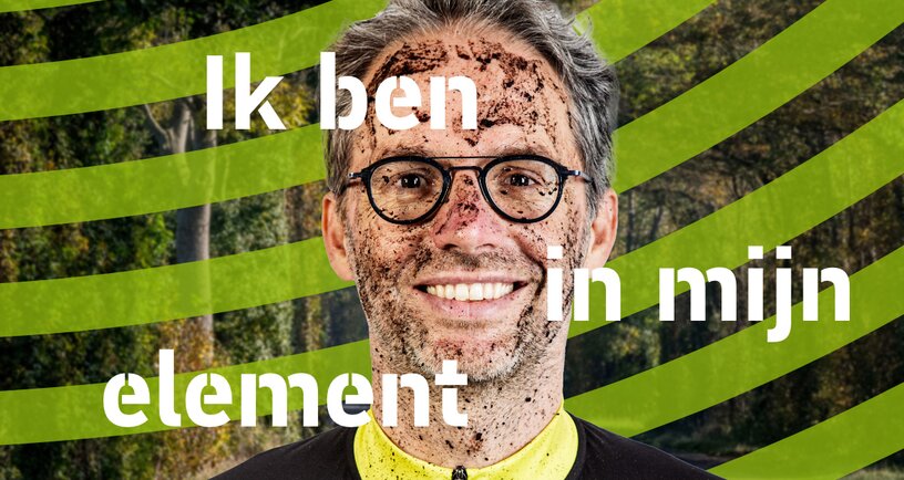 Steven Mookhoek. Ik ben in mijn element