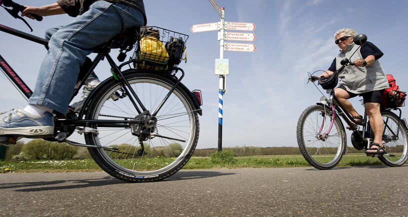 Fietsers. Beeld: Mechteld Jansen