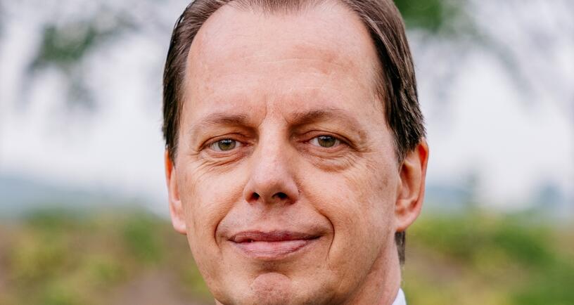 Wethouder Stan Meulblok van de gemeente Goes