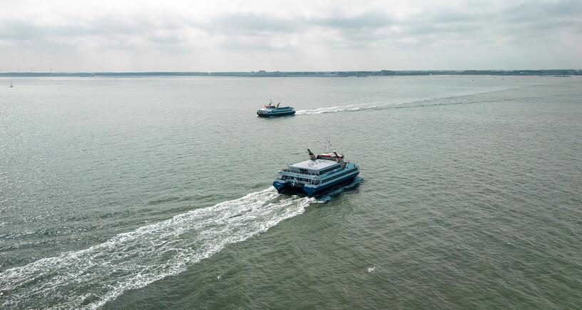 Westerscheldeferry. Beeld: Marcel Vervuurt