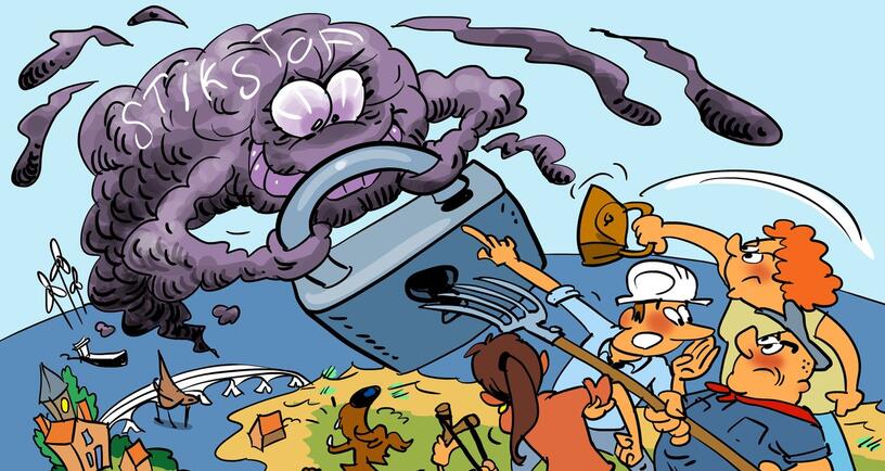De Provincie Zeeland werkt samen met partners en inwoners aan het tegengaan van stikstofuitstoot.