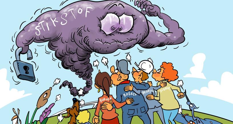 De Provincie Zeeland werkt samen met partners en inwoners aan het tegengaan van stikstofuitstoot.