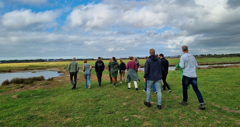 Cursus Gastvrij in het Landschap Veerse Meer excursie Middelplaten.