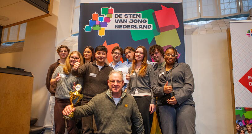 Scheldemond College wint de debatwedstrijd De Stem van Jong Nederland in 2026