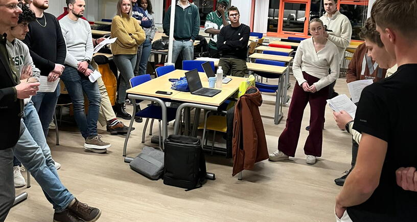 Presentatie-avond door HZ studenten