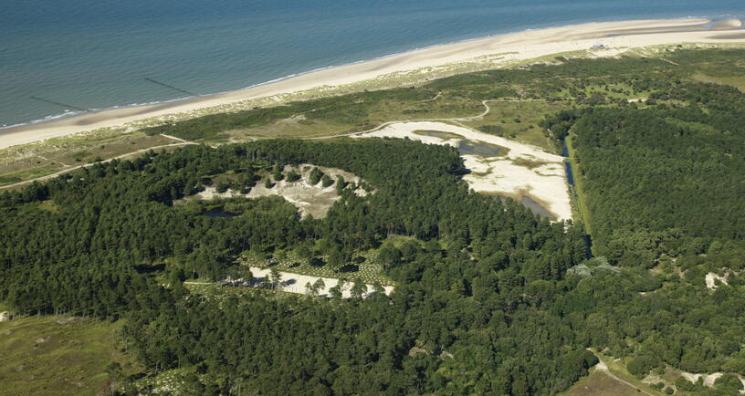 Walcheren - het gebied bij Oranjezon