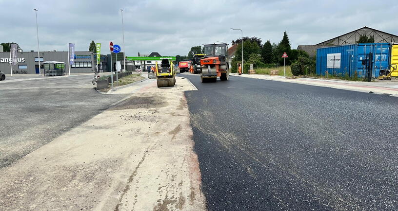 Kapellebrug Gentsevaart laatste werkzaamheden