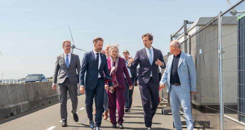 Werkbezoek minister Karremans