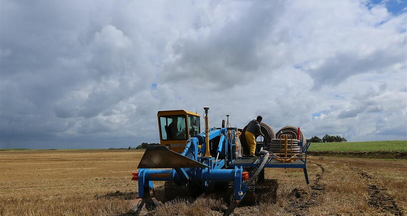Drainage in landbouw