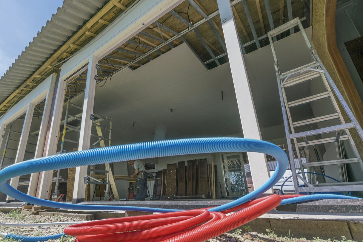 Bouwproject in ontwikkeling. Beeld: Rob Acket