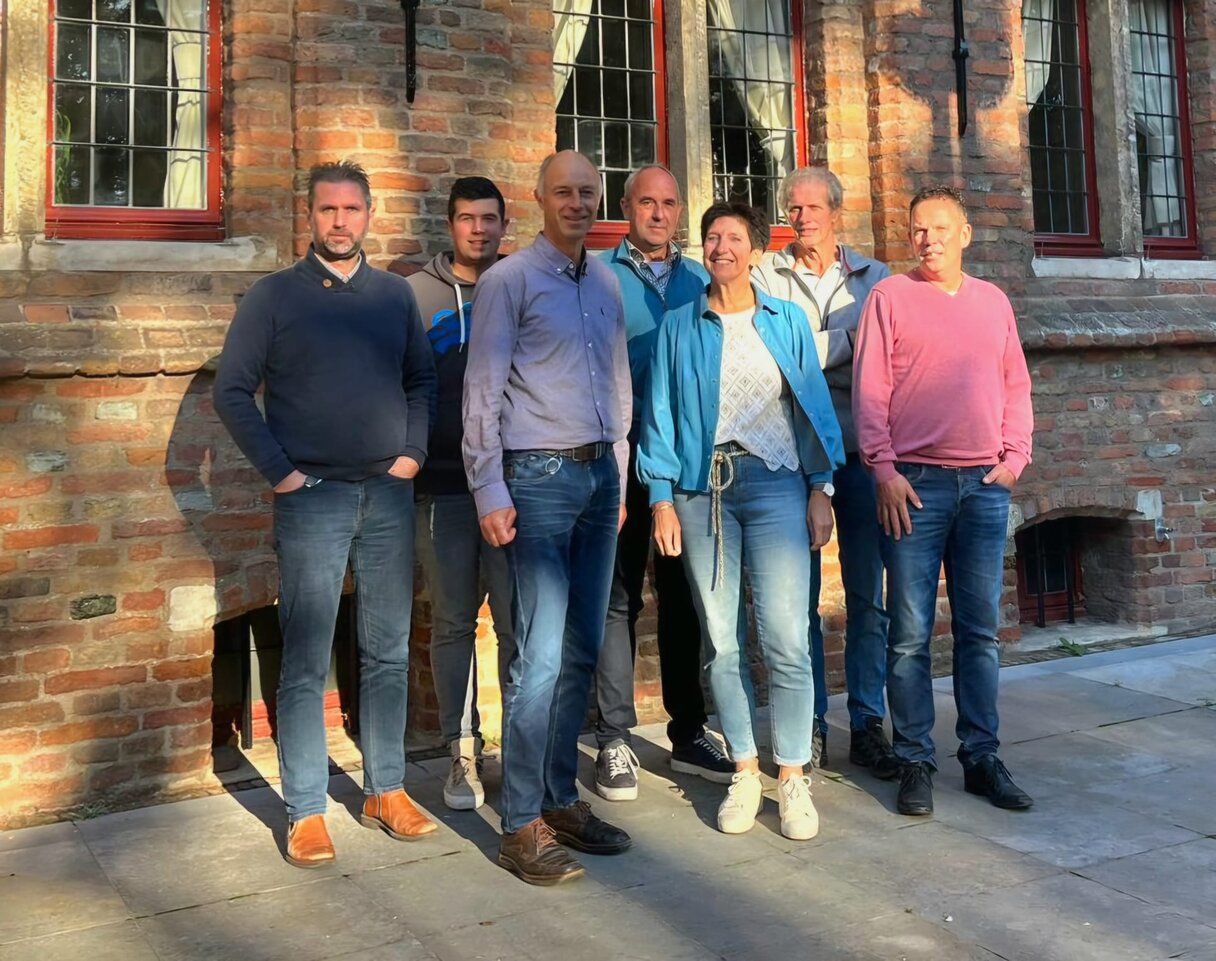 De zeven kavelruilcoördinatoren