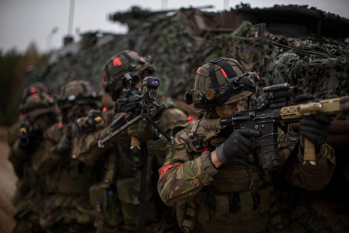 Lichte brigade. Beeld: Defensie
