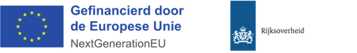 Logo van de EU en het Rijk