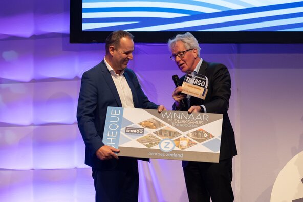 Mike Ackermans met PureBlue Water, winnaar publieksprijs 2024