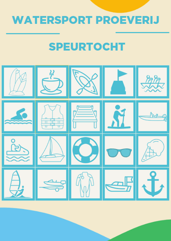 Watersportproeverij speurtocht tijdens beleefweekend Veerse Meer.