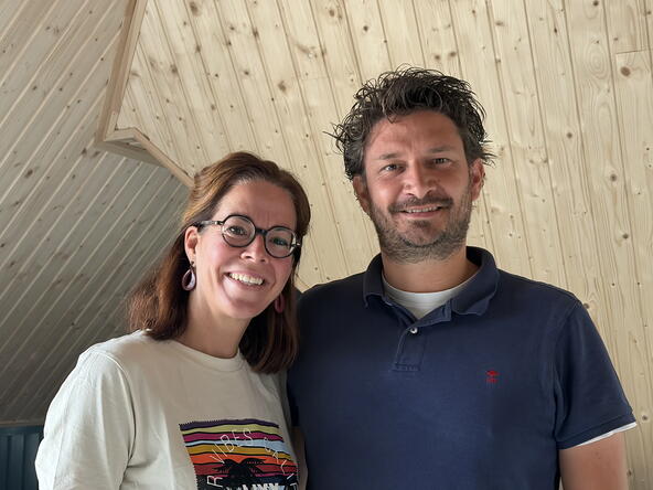 Pieter-Bart en Janine Visscher