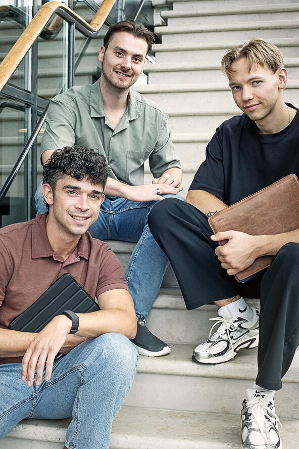 Ruben, Jorian en Jorik van Agensea